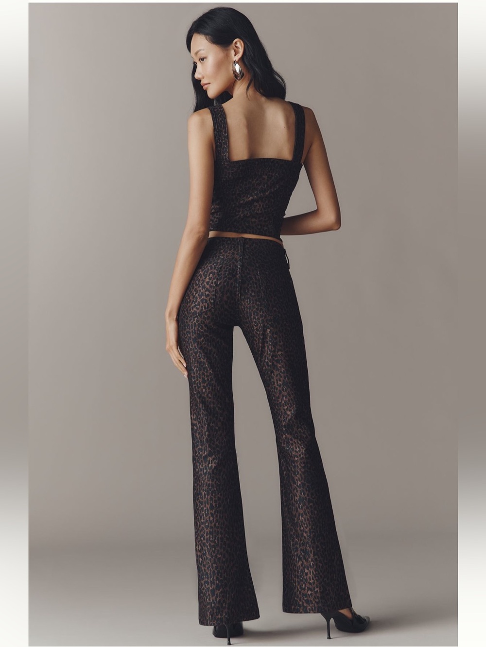 NWT Pilcro High-Rise Animal-Print
Flare Jeans - Picture 4 of 6